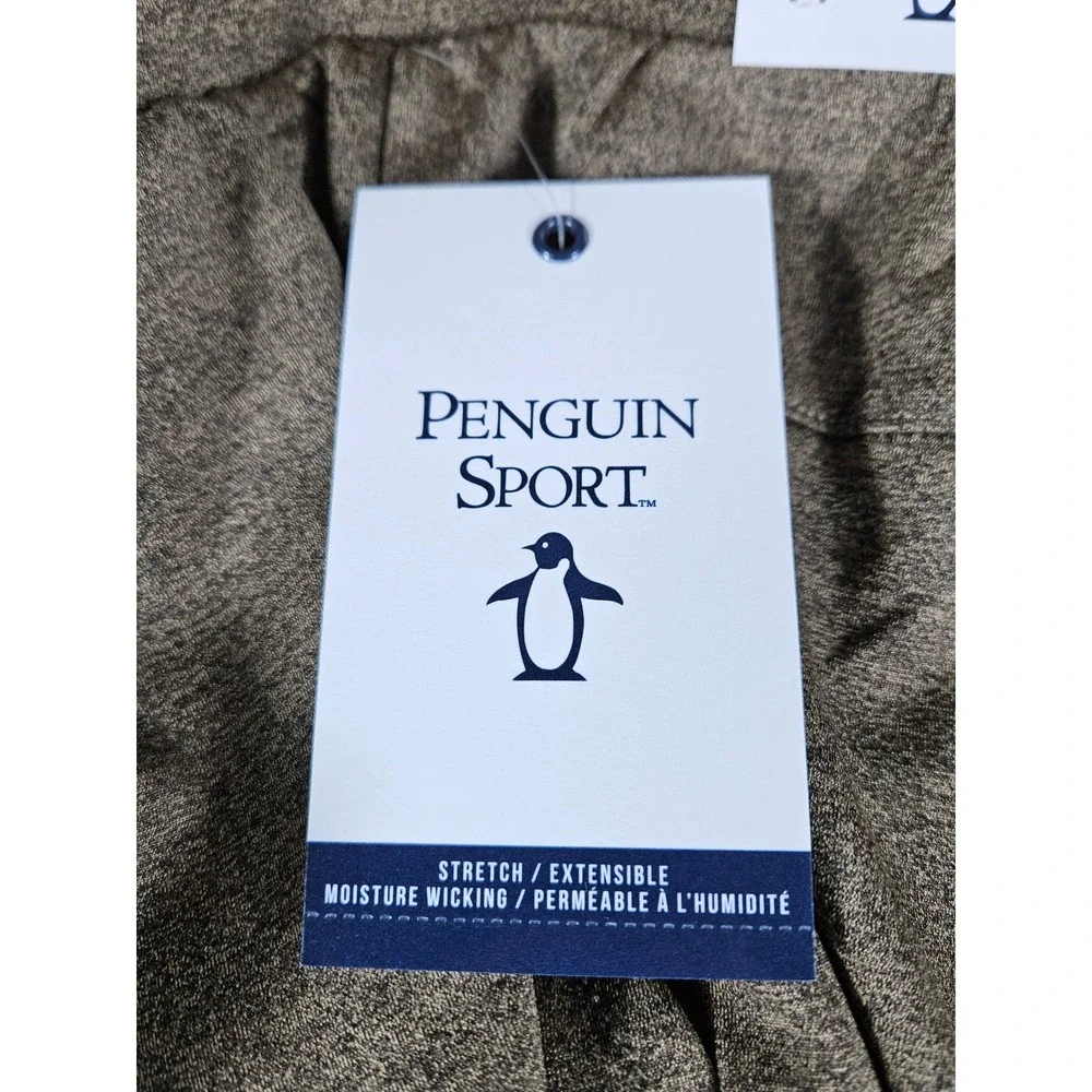 Penguin Sport Mens‎ Jogger Pants Ristretto Heather Brown XL OGKBSEC3 New